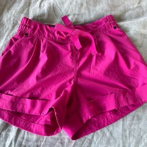 Lululemon fuchsia shorts